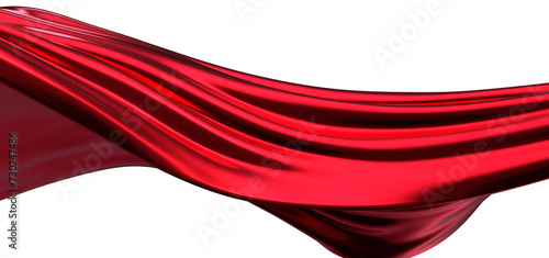 фотографія Сovered with a red cloth background