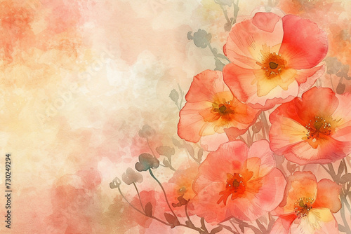 background with flowers