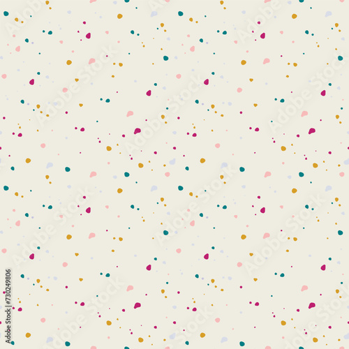 Abstract seamless pattern background in yellow white and beige