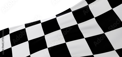 Checkered flag, race flag b...