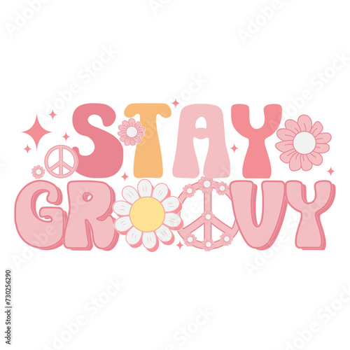 Stay groovy, Retro inspirational quotes groovy SVG Design, Groovy pinkish themed positive quotes SVG Design, Motivational retro groovy design, be kind retro design for shirt, positive SVG