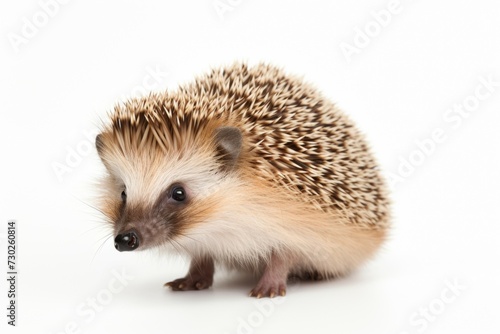 hedgehog isolated on white background