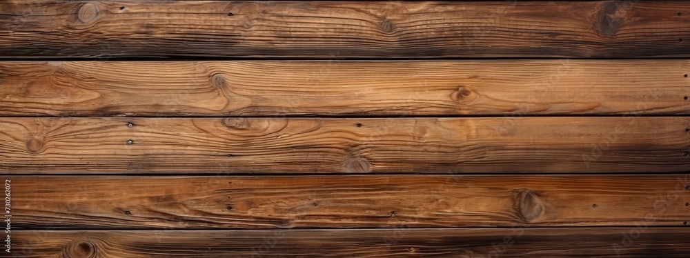 Naklejka premium Background texture from a plank of wood with grain and patterns