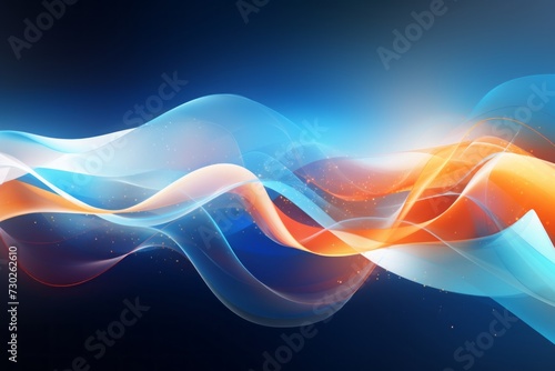 Dynamic and energetic social media background with abstract motion lines