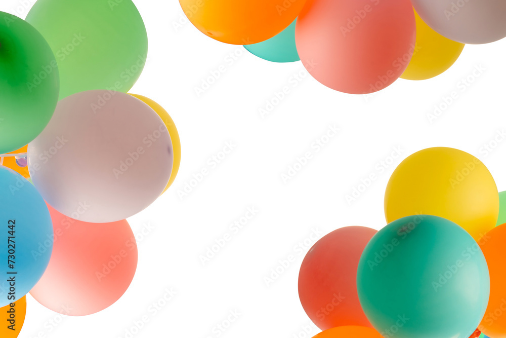 A Ballon isolated on a white background. A Ballon isolated on a white background.