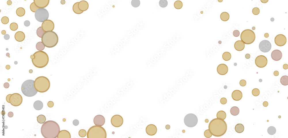 gold Delight: Captivating 3D Illustration of Joyful gold Confetti gold Delight: Captivating 3D Illustration of Joyful gold Confetti