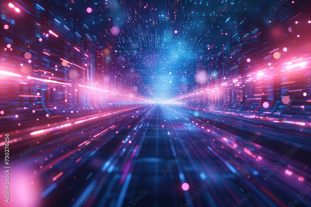 An abstract dynamic background symbolizing progress, future, dynamic, change, speed. Background image. Created with Generative AI technology An abstract dynamic background symbolizing progress, future, dynamic, change, speed. Background image. Created with Generative AI technology
