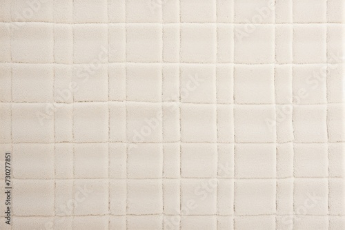 Ivory square checkered carpet texture