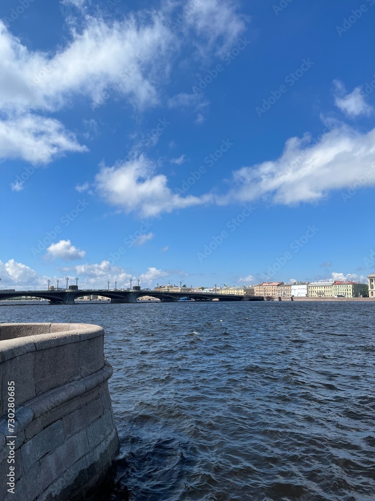 Neva river in Saint Petersburg