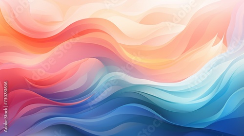 abstract background with waves 