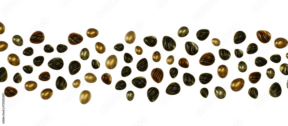 easter egg with gold pattern decoration easter egg with gold pattern decoration