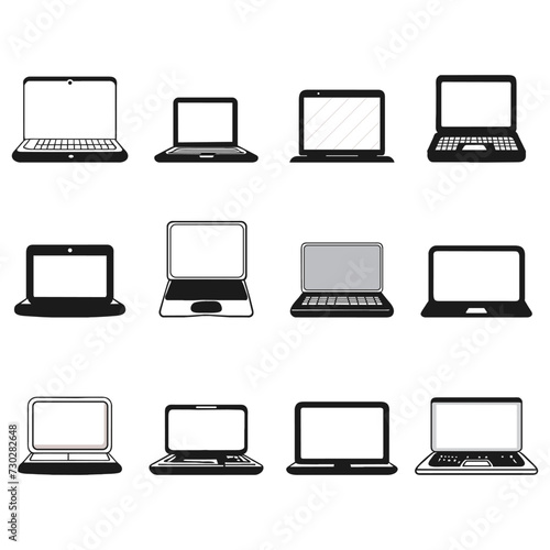 laptop vector icon