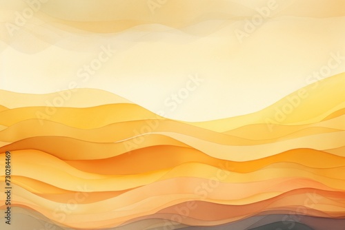 a watercolor background with various waves and wave shapes © Zickert
