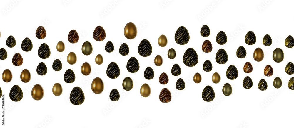 Set of different 3D realistic, shiny, golden, Set of different 3D realistic, shiny, golden,