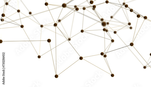 Neural network 3D illustrat...