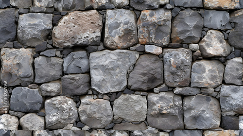 A Stone Wall Made Out of Rocks