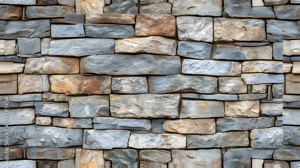 Close Up of a Wall Made of Rocks