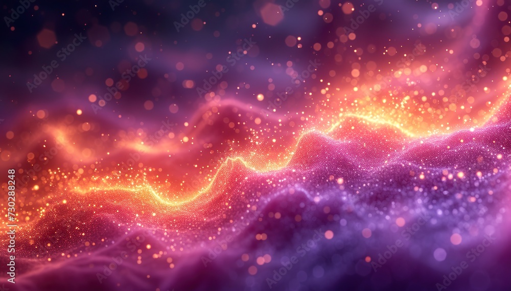 Quantum Foam Texture Abstract - Futuristic Microscopic Background ...
