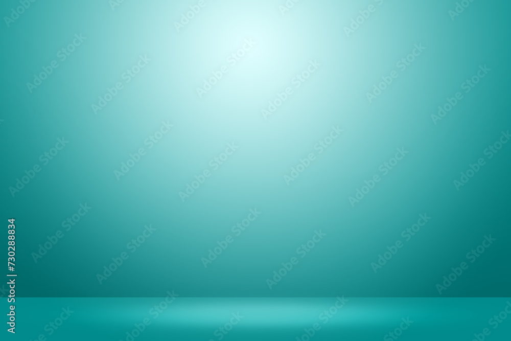 Solid Cyan Blue Color Background. Empty Room Wall for Product Display. Beautiful Studio Background for Advertisement. 3d Render Background. Abstract wall Design. Interior Room Wall with Floor. Solid Cyan Blue Color Background. Empty Room Wall for Product Display. Beautiful Studio Background for Advertisement. 3d Render Background. Abstract wall Design. Interior Room Wall with Floor.