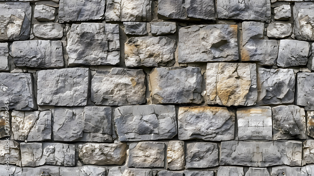 Fototapeta premium Stone Wall With Sign