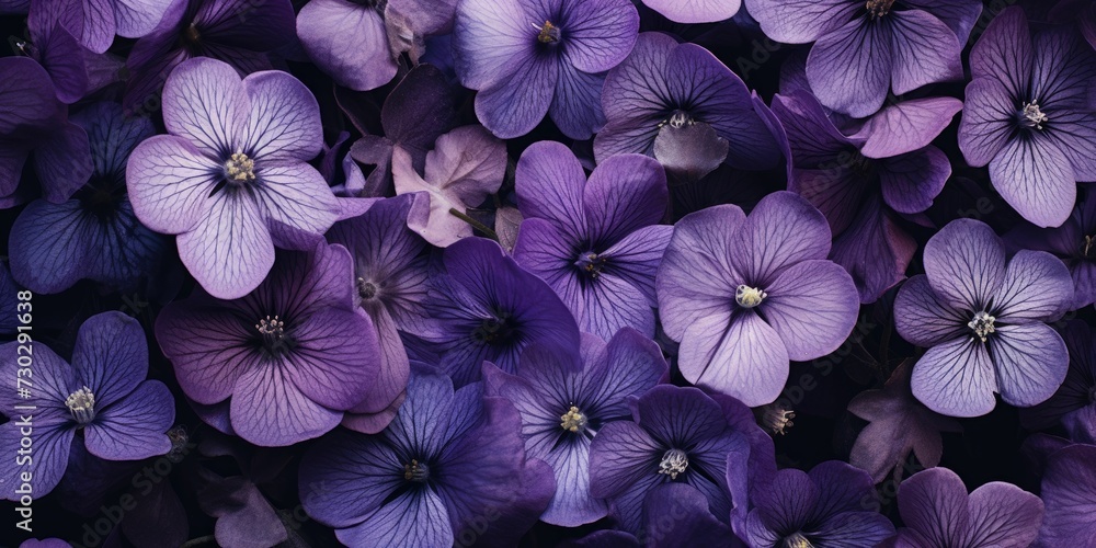 Beautiful collage background of purple flowers Beautiful collage background of purple flowers