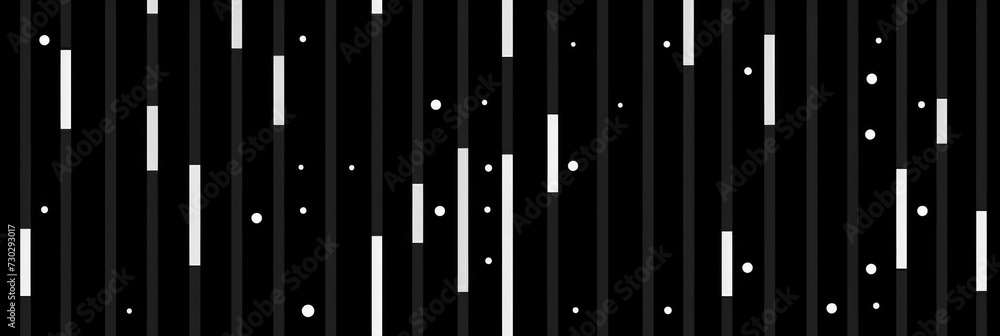 Black diagonal dots and dashes seamless pattern vector