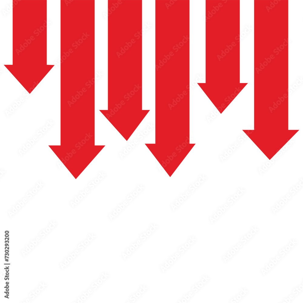 Growing business 3d red arrow with bar chart, Profit arow Vector illustration.Business concept, growing chart. Growing business 3d red arrow with bar chart, Profit arow Vector illustration.Business concept, growing chart.