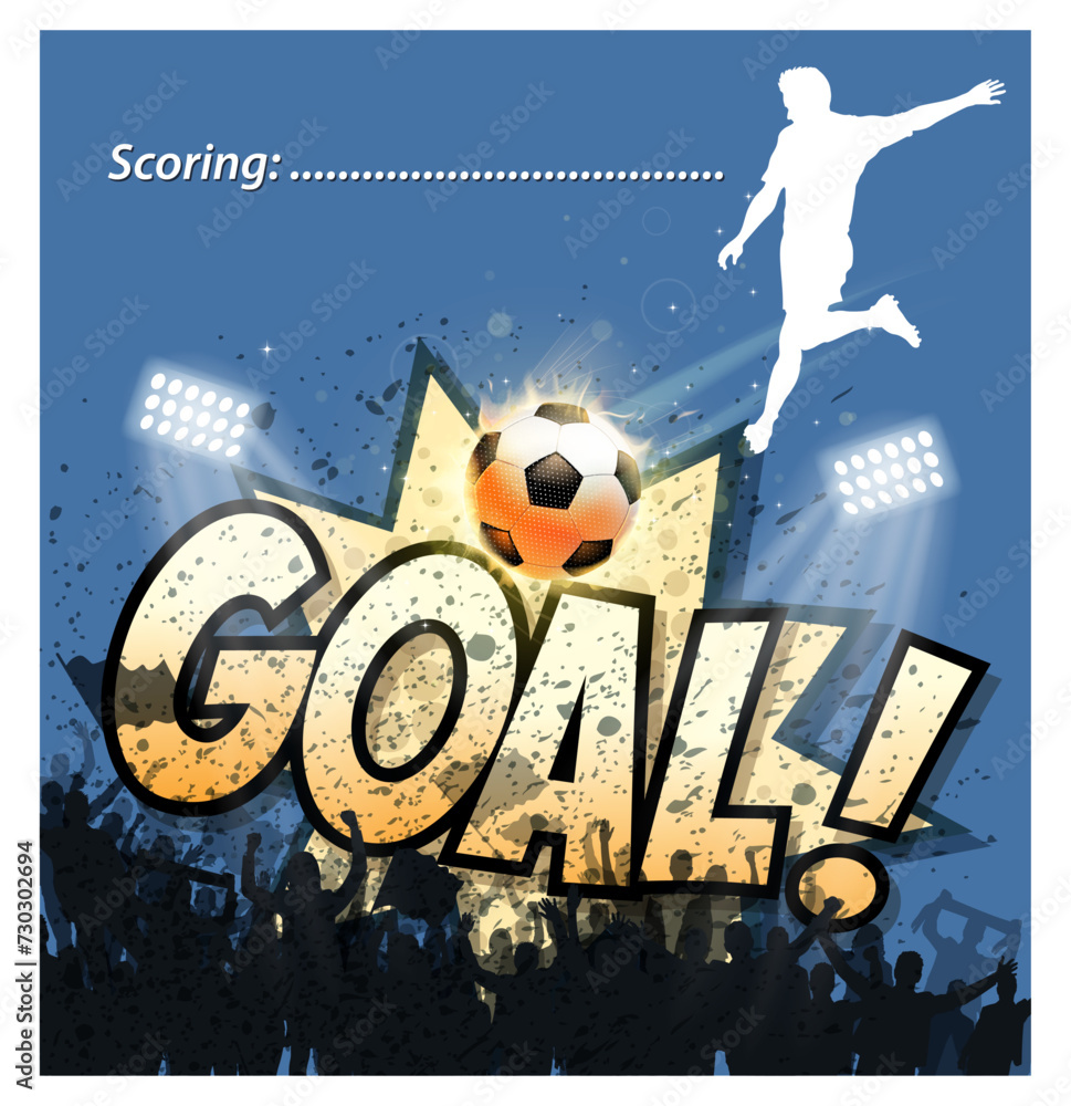 Fotografie goal energy banner