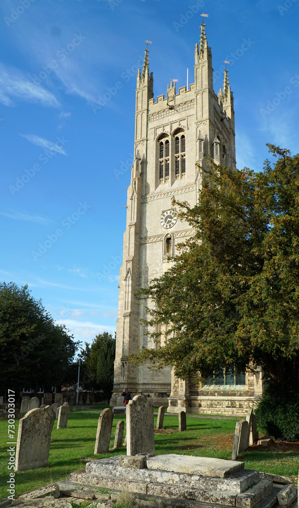 St Marys parish church of St Neots Cambridgeshire 
