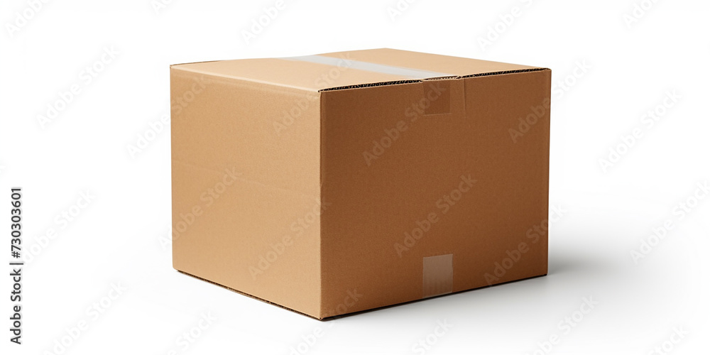 A dreamy cardboard box warehouse mockup PNG file showcasing isolated cutout objects delicately shadowed. Ai generated A dreamy cardboard box warehouse mockup PNG file showcasing isolated cutout objects delicately shadowed. Ai generated