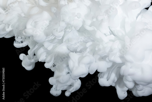 White Acrylic Ink Paint In Water
