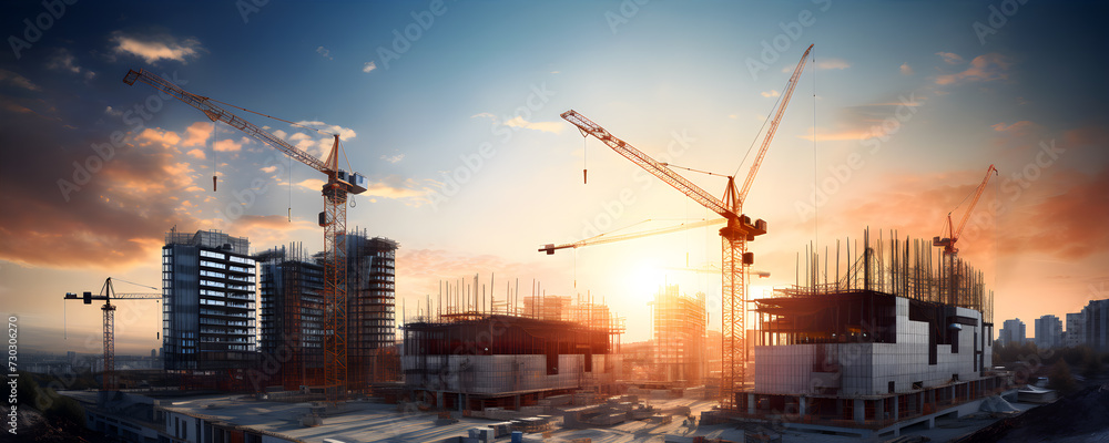 Construction site background construction background civil engineering background real estate background realestate background building construction background