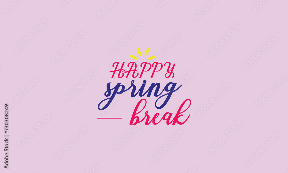 Happy spring break wallpapers and backgrounds you can download and use on your smartphone, tablet, or computer.