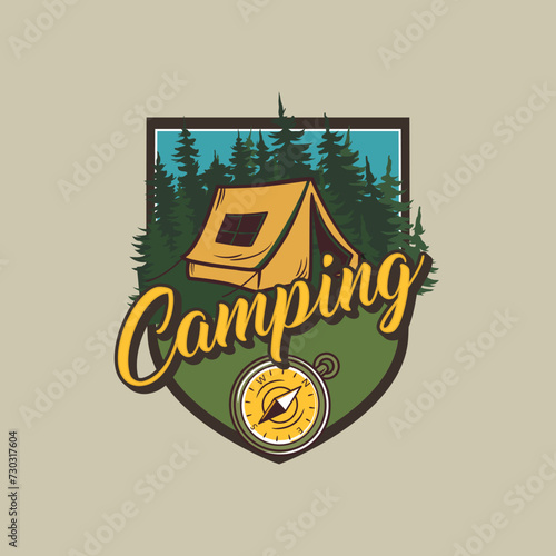 NEW LOGO CAMPING, TRAVELLER, CAMP TRUCK, ADVENTURE, HIKING VECTOR 04