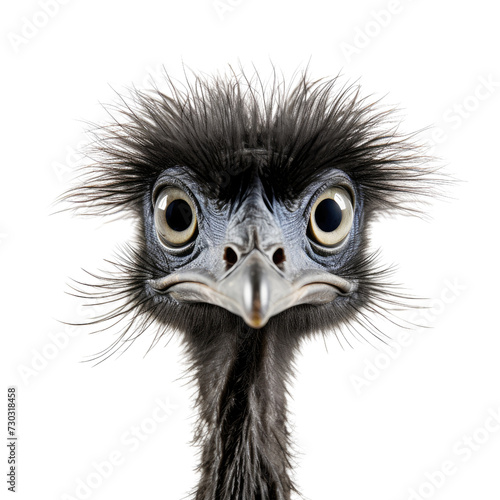 EMU on transparent background