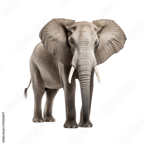 Elephant on transparent background © posterpalette