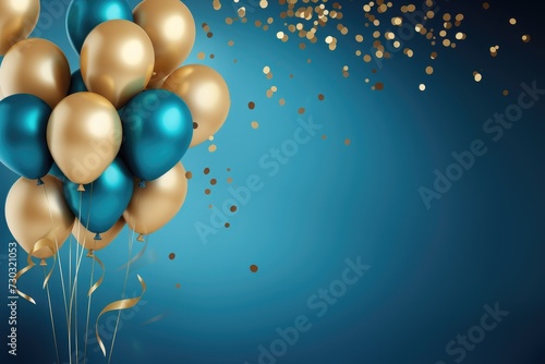 Wallpaper Mural A colorful assortment of balloons soaring through the sky, creating a lively and dynamic scene. Torontodigital.ca