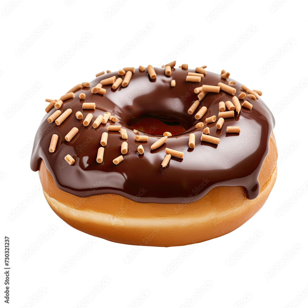 Donut on transparent background Donut on transparent background