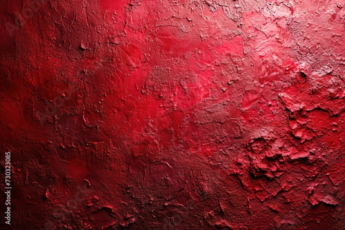 Abstract red cement wall texture and background. Red gradient background. Rich red texture. Abstract red background. Red abstract blurred gradient background