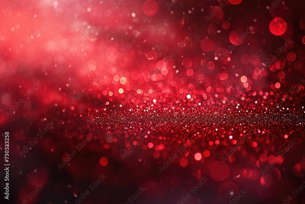 abstract red defocused background