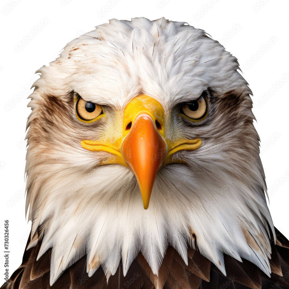 Eagle on transparent background Eagle on transparent background