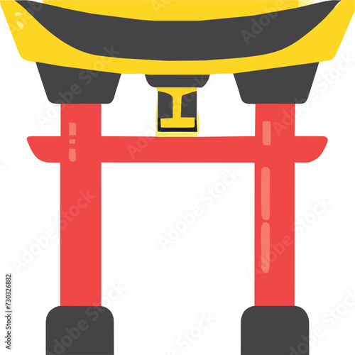 torii japones, icon