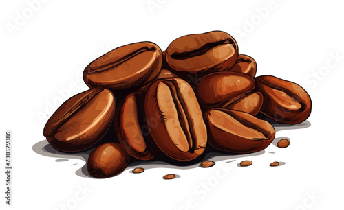 ced coffee isolated vector style with transparent background illustration