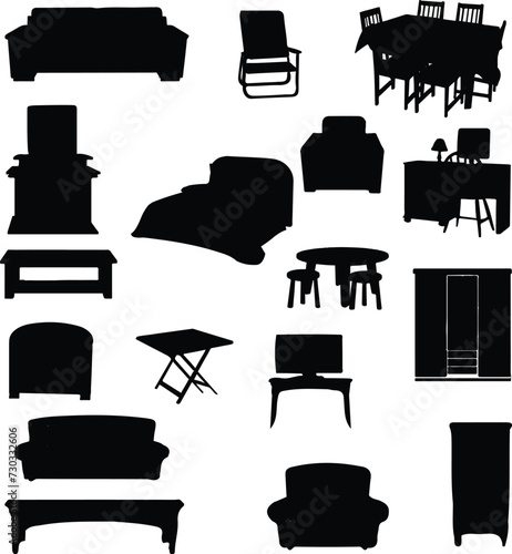 Furniture Eps Bundle, Instant Digital Download vector files