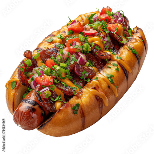 Köstlicher Hot Dog - Snack für unterwegs