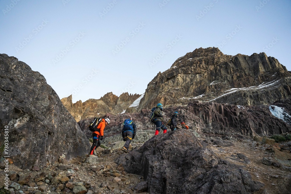 deporte en montañas