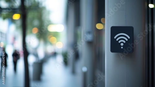 The Art of Connectivity: Wireless Signs in Minimalist Environments