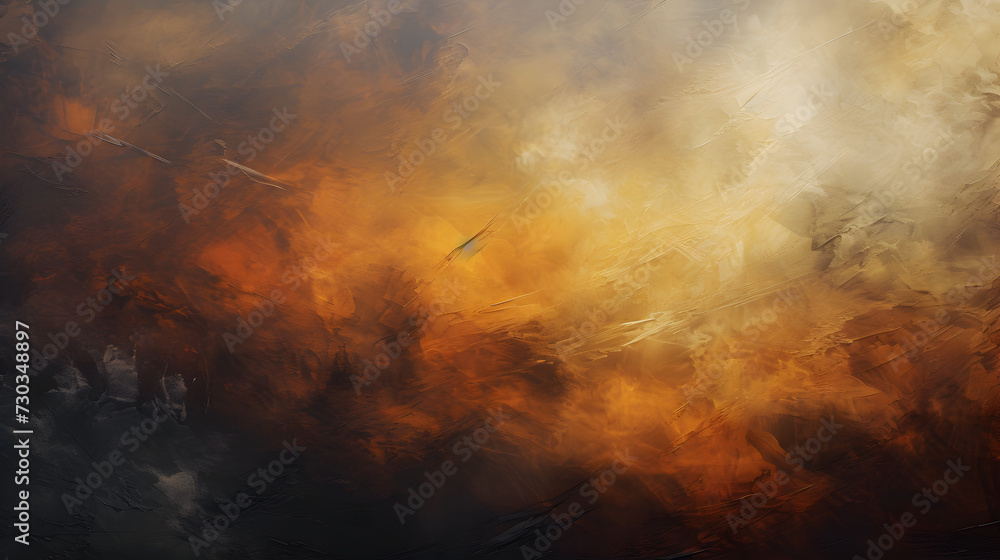 fire and smoke,,
Abstract watercolor rusty and smokey background
 - obrazy, fototapety, plakaty 