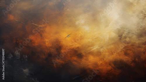 fire and smoke,,
Abstract watercolor rusty and smokey background
 photo