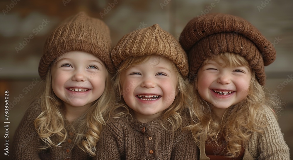 portrait of smiling children portrait of smiling children